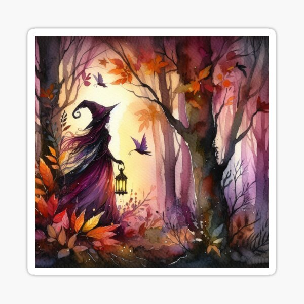 Item preview, Autumn Witch designed and sold by yourdarkfairy.