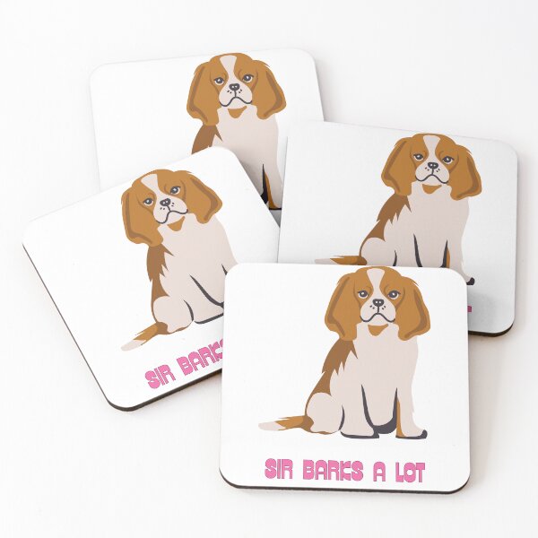 Item preview, Sir Barksalot (Cavalier King Charles Spaniel) designed and sold by extrememaggie.