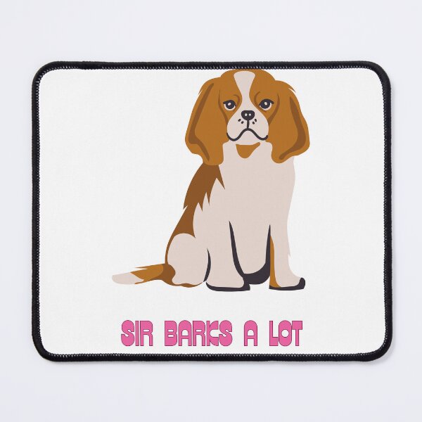 Item preview, Sir Barksalot (Cavalier King Charles Spaniel) designed and sold by extrememaggie.