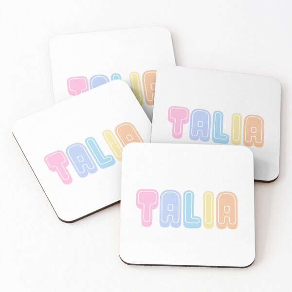 Item preview, Talia Name Colorful designed and sold by designbycecilia.