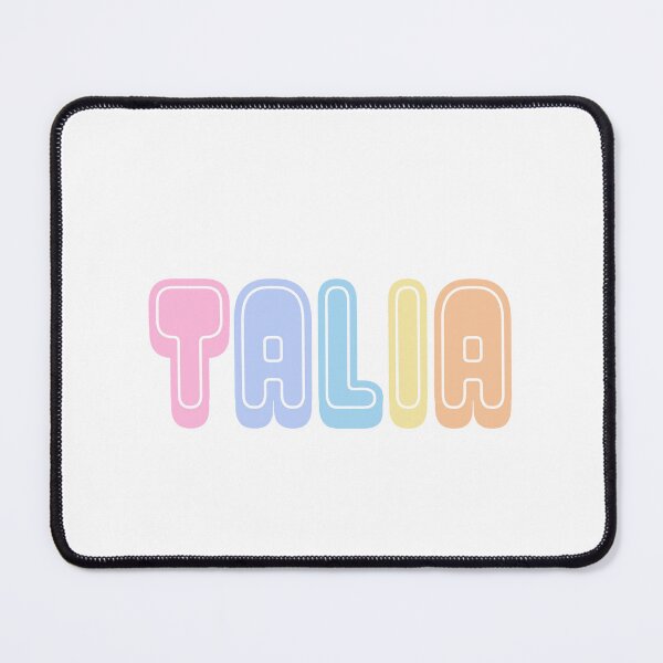 Item preview, Talia Name Colorful designed and sold by designbycecilia.