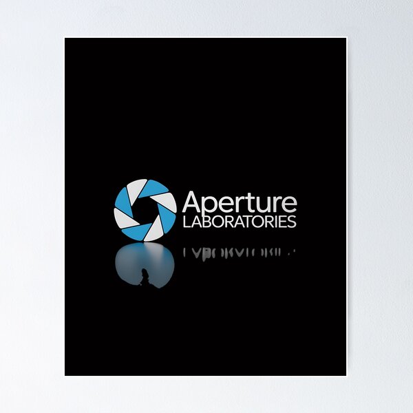 Aperçu de l'œuvre Laboratoires Aperture Science - Portail créée et vendue par howardlyonart.
