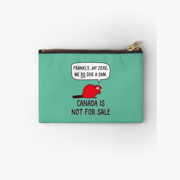 Item preview, Frankly, my dear, we do give a dam! Canada is not for sale | Dark text designed and sold by WearCub.