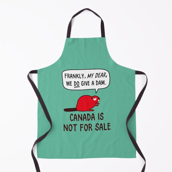 Item preview, Frankly, my dear, we do give a dam! Canada is not for sale | Dark text designed and sold by WearCub.