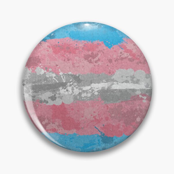 Item preview, Abstract Paint Splatter Transgender Pride Flag Pattern designed and sold by LiveLoudGraphic.