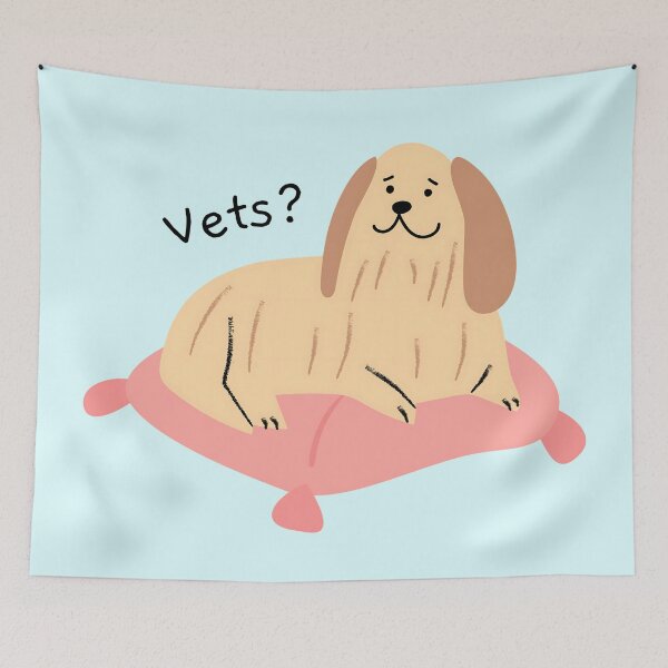 Item preview, Wait… Are We Going to the Vets? designed and sold by DogLoverTeeShop.
