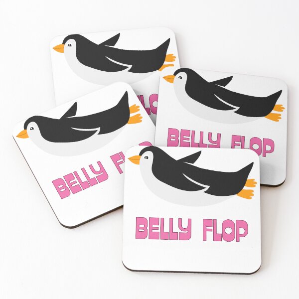 Item preview, Bellyflop (Penguin) designed and sold by extrememaggie.