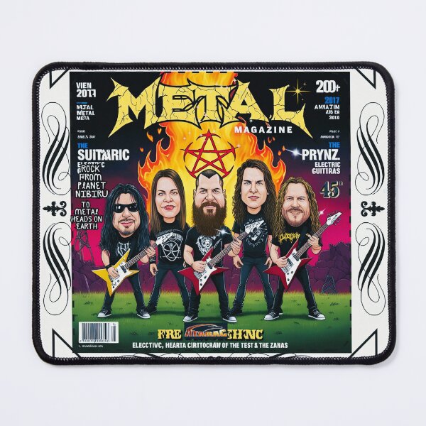 Item preview, Metal band tours on Nibiru planet -Extraterrestrial Rock  designed and sold by Atarac.