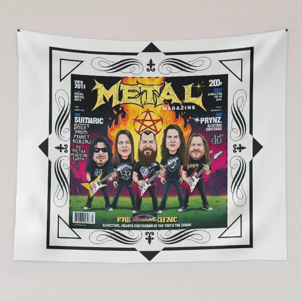 Item preview, Metal band tours on Nibiru planet -Extraterrestrial Rock  designed and sold by Atarac.