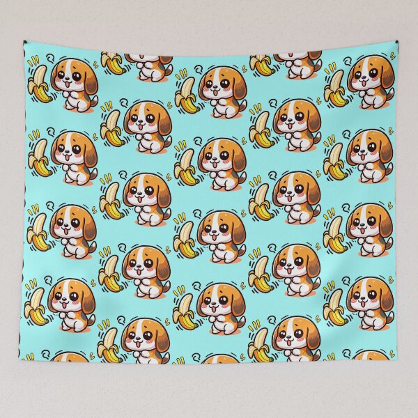 Item preview, Beagle Vibrating for a Banana designed and sold by Ghost on Toast.