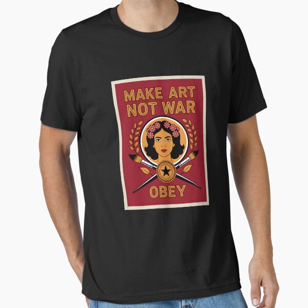 Item preview, Make art not war designed and sold by howardlyonart.