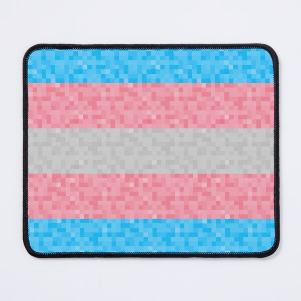 Item preview, Transgender Pride Pixel Flag Repeating Background designed and sold by LiveLoudGraphic.