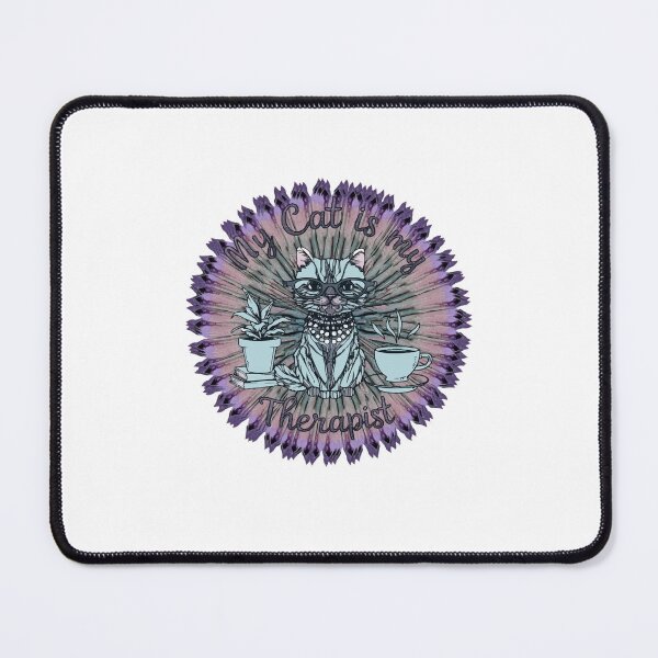 Item preview, My Cat is My Therapist, Surrounded by Copper designed and sold by ArtDesignTp.