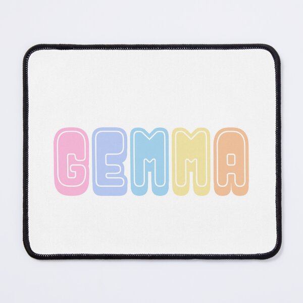 Item preview, Gemma Name Colorful designed and sold by designbycecilia.
