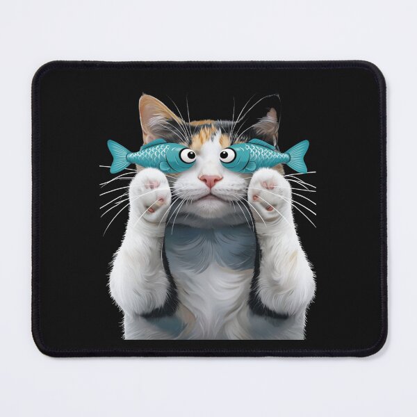 Item preview, Cat FISH Eyes designed and sold by AxstinGraphics.