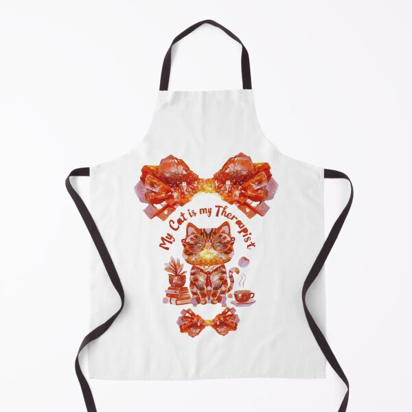 Item preview, My Cat is My Therapist, Embraced by Vanadinite designed and sold by ArtDesignTp.