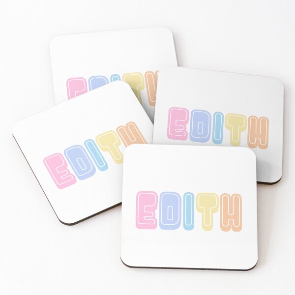 Item preview, Edith Name Colorful designed and sold by designbycecilia.
