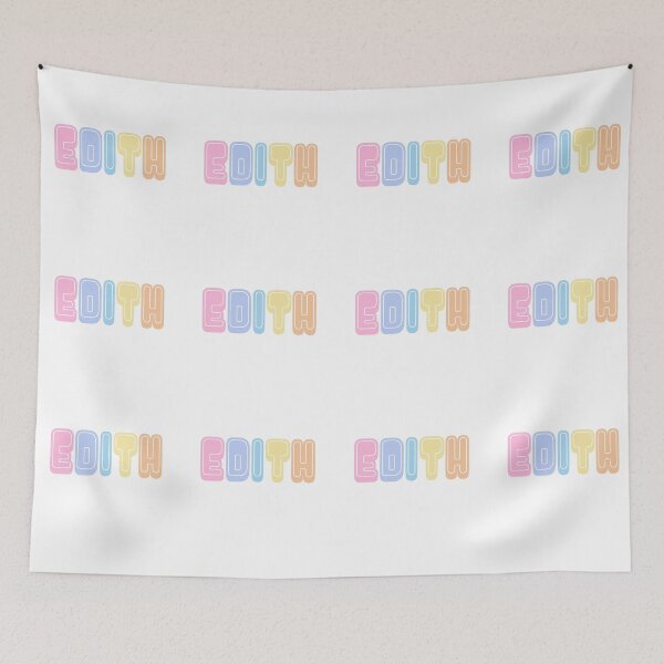 Item preview, Edith Name Colorful designed and sold by designbycecilia.