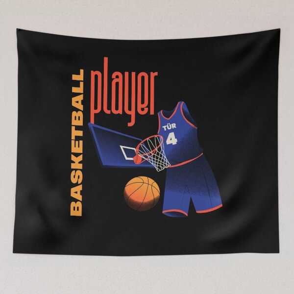 Item preview, Basketball player designed and sold by wanessacreative.