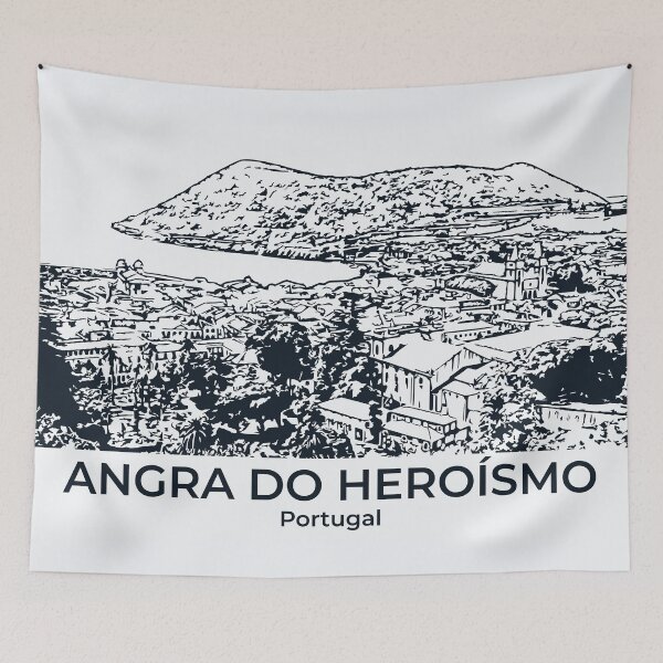 Item preview, Angra do Heroísmo - Portugal designed and sold by Lakeric Cityscapes.