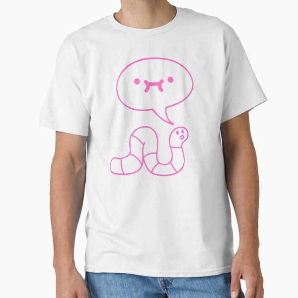 Worm tho (pink worm version) Classic T-Shirt