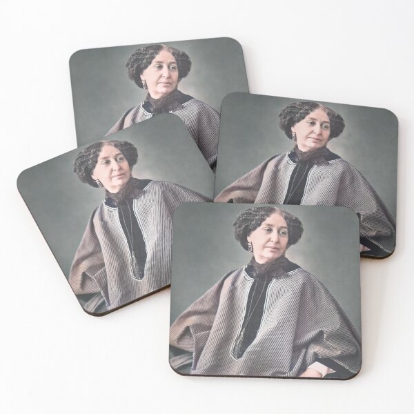 Item preview, George Sand in 1864 designed and sold by 19th Century in Color.