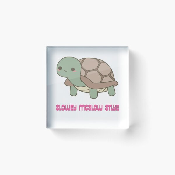 Item preview, Slowey McSlowstyle (Turtle) designed and sold by extrememaggie.