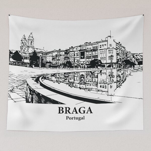 Item preview, Braga - Portugal designed and sold by Lakeric Cityscapes.
