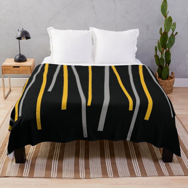 Item preview, Block colors of black , grey and mustard abstract art designed and sold by Amal20.