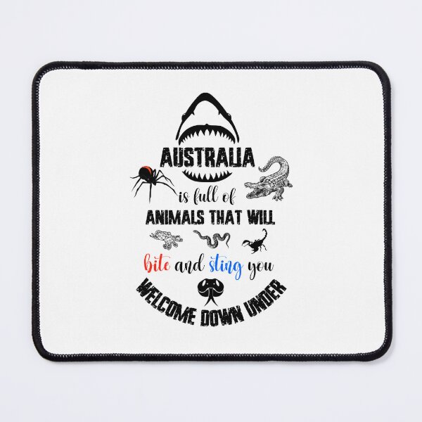 Item preview, Australian Animals That Will Bite and Sting You designed and sold by CheesyTeesAU.