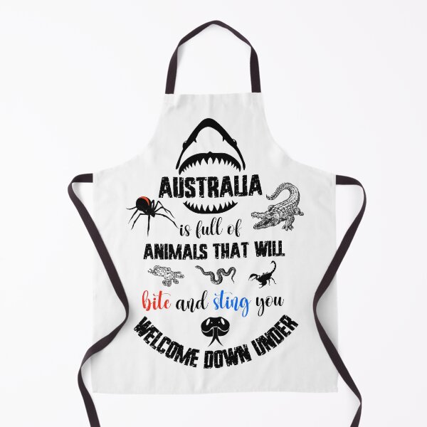 Item preview, Australian Animals That Will Bite and Sting You designed and sold by CheesyTeesAU.