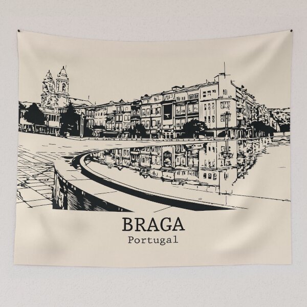 Item preview, Braga - Portugal designed and sold by Lakeric Cityscapes.