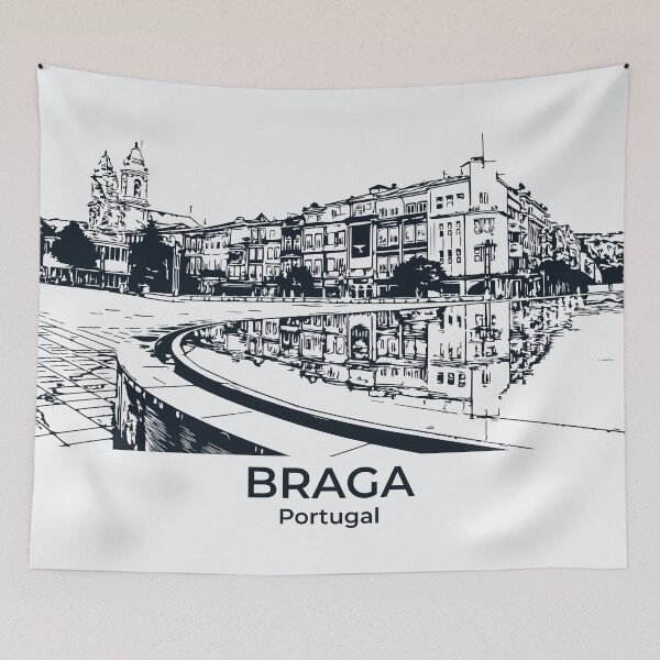 Item preview, Braga - Portugal designed and sold by Lakeric Cityscapes.