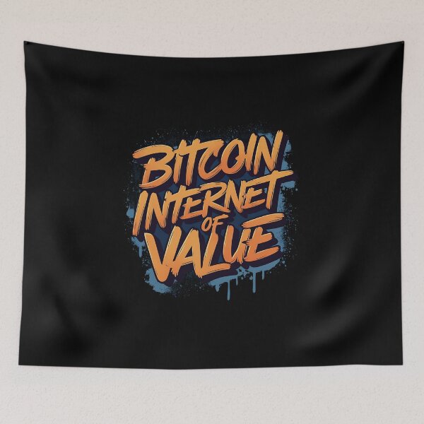 Item preview, Bitcoin Skull Crypto Never Dies designed and sold by RadDeck.