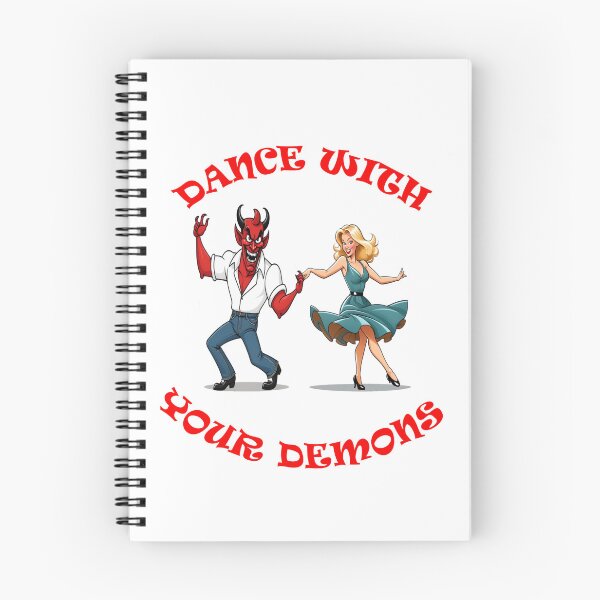 Item preview, Dance with your demons funny swing dancing devil and girl designed and sold by PalmRock.