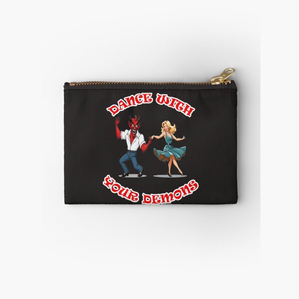 Item preview, Dance with your demons funny swing dancing devil and girl designed and sold by PalmRock.