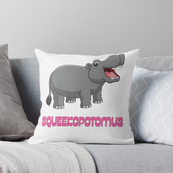 Item preview, Squeakopotamus (Hippopotamus) designed and sold by extrememaggie.