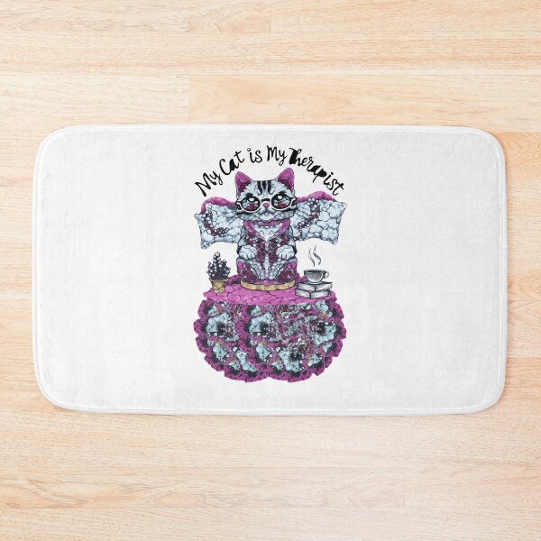 Item preview, My Cat is My Therapist, Surrounded by Erythrite  designed and sold by ArtDesignTp.