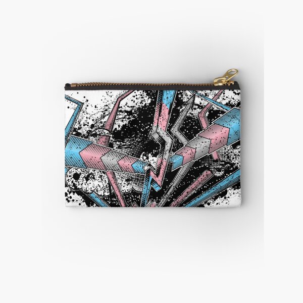 Item preview, Grunge Graffiti Transgender Lightning and Arrows designed and sold by LiveLoudGraphic.