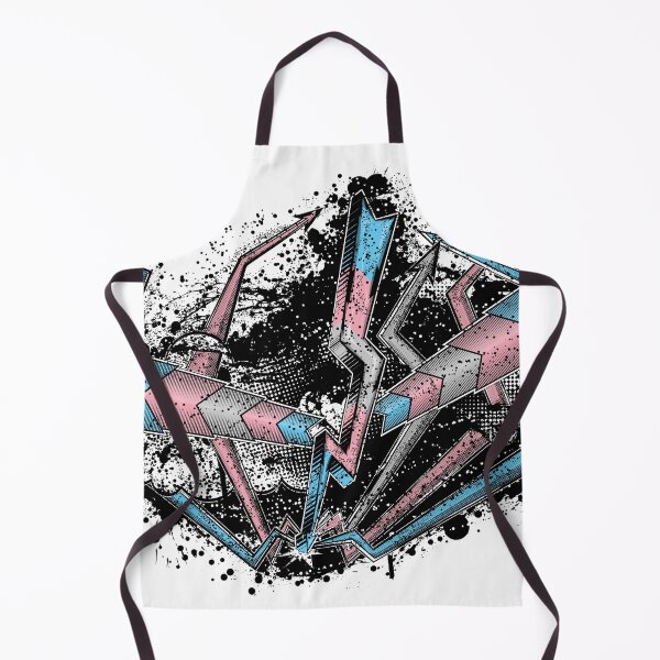 Item preview, Grunge Graffiti Transgender Lightning and Arrows designed and sold by LiveLoudGraphic.