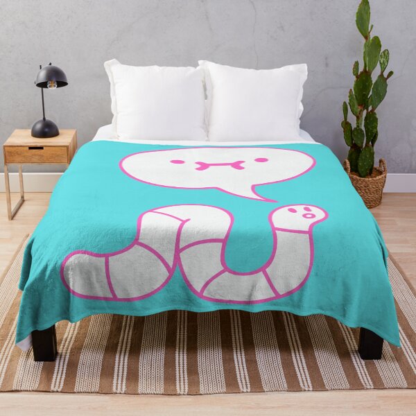 Item preview, Worm tho (pink worm version) designed and sold by Seagull Eat Chip.