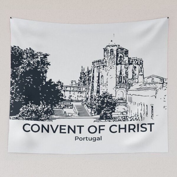 Item preview, Convent of Christ - Portugal designed and sold by Lakeric Cityscapes.