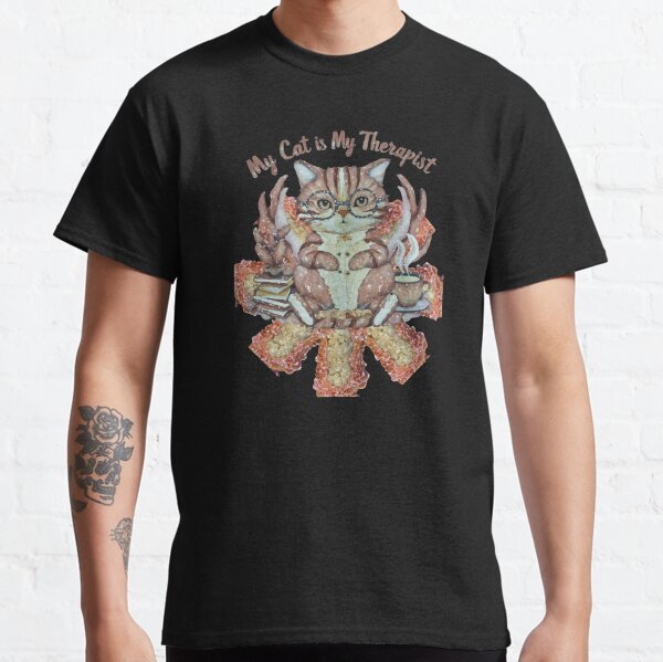 Item preview, My Cat is My Therapist with Vanadinite designed and sold by ArtDesignTp.