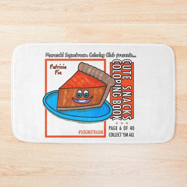 Item preview, Murasaki Sognotraum Coloring Club - Cute Snacks Coloring Book Page 6 designed and sold by GetContented.