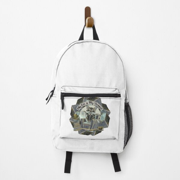 Item preview, My Cat is My Therapist with Garnet designed and sold by ArtDesignTp.