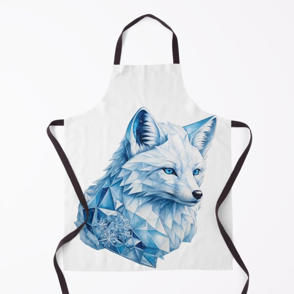 Item preview, Ice Crystal Fox – Geometric Arctic Elegance designed and sold by KateVil.