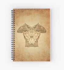 Fantasy Chestplate Spiral Notebook