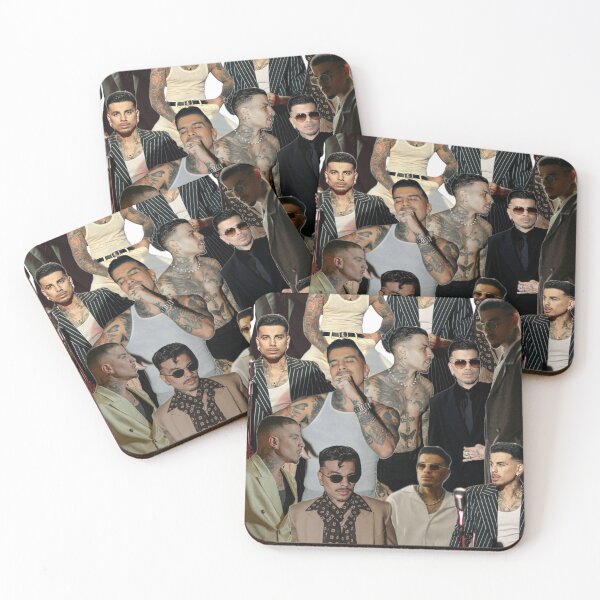 Item preview, rauw alejandro collage #3 designed and sold by sumwhereonawave.
