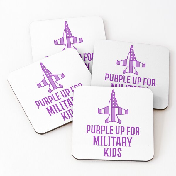 Item preview, Purple Up For Military Kids designed and sold by 87-Aesthetics.