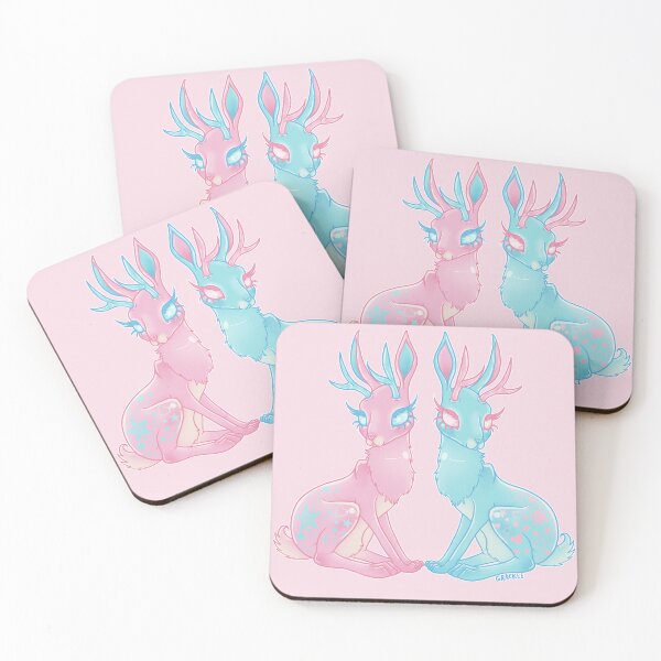 Item preview, Pastel Jackalopes designed and sold by JanGrackle.